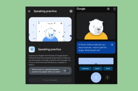 Sztuczna inteligencja wkroczyła do aplikacji Speaking Practice